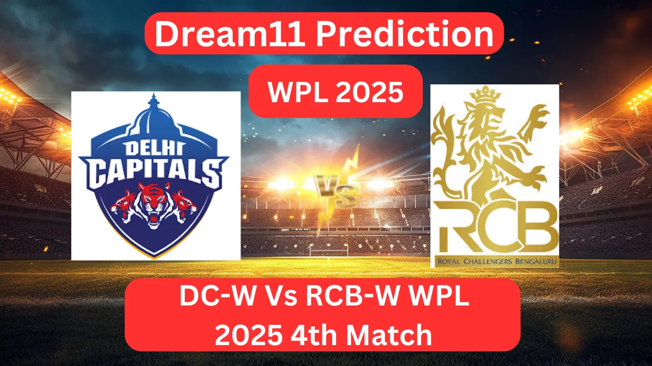 DC-W Vs RCB-W 4th nmtch WPL 2025