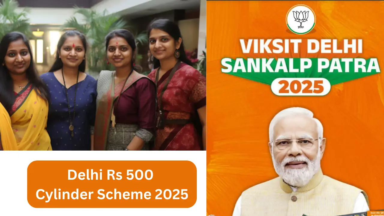 Delhi Rs 500 Cylinder Scheme 2025