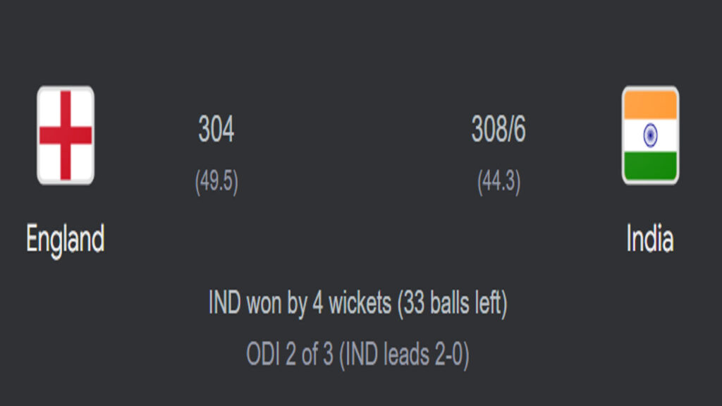 ind vs eng 2nd odi 2025