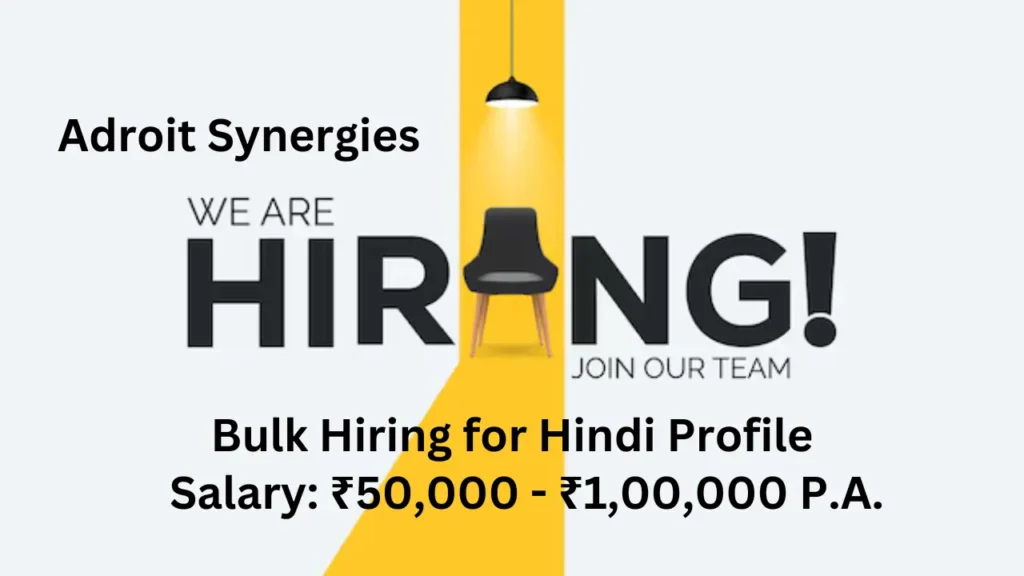 Bulk Hiring for Hindi Profile 1