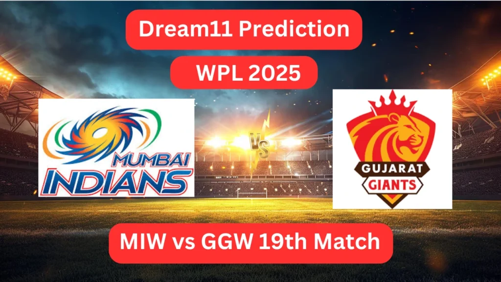 MIW vs GGW WPL 2025