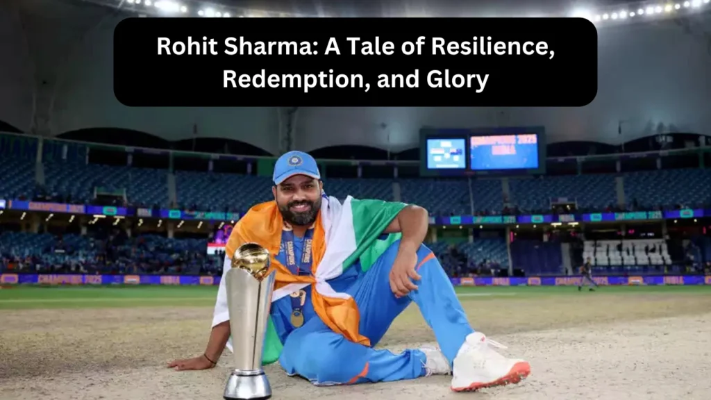 Rohit Sharma A Tale of Resilience Redemption and Glory 1