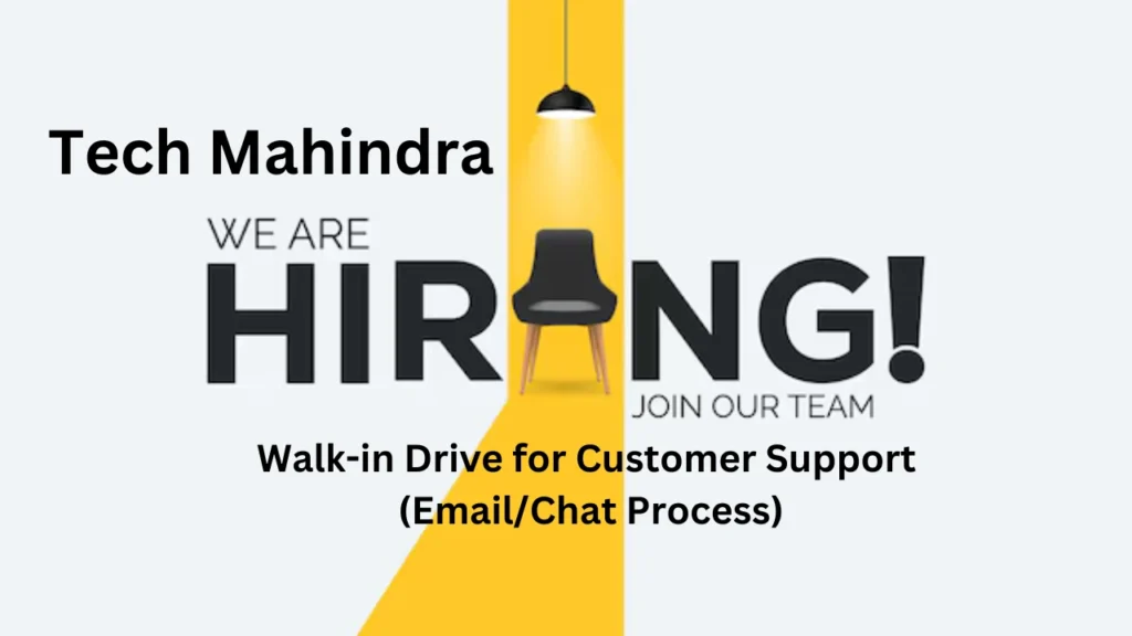 Walk in Drive for Customer Support EmailChat Process 1